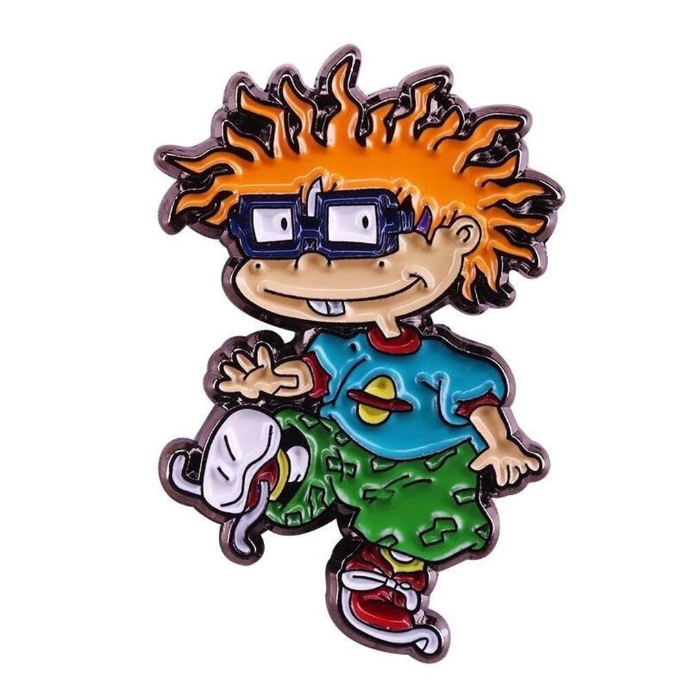Rugrats Nickelodeon Chuckie Finster Enamel Pins 378